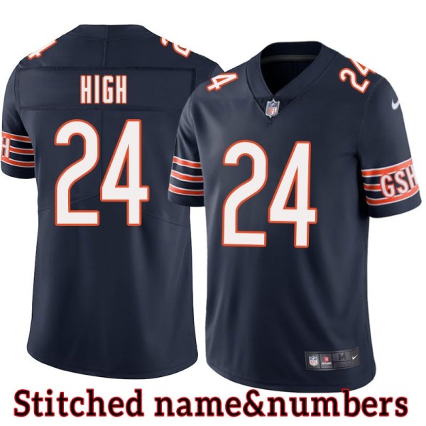 Navy Home Lenny High Jersey Chicago Bears #24