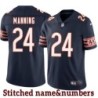 Navy Home Ricky Manning Jersey Chicago Bears #24