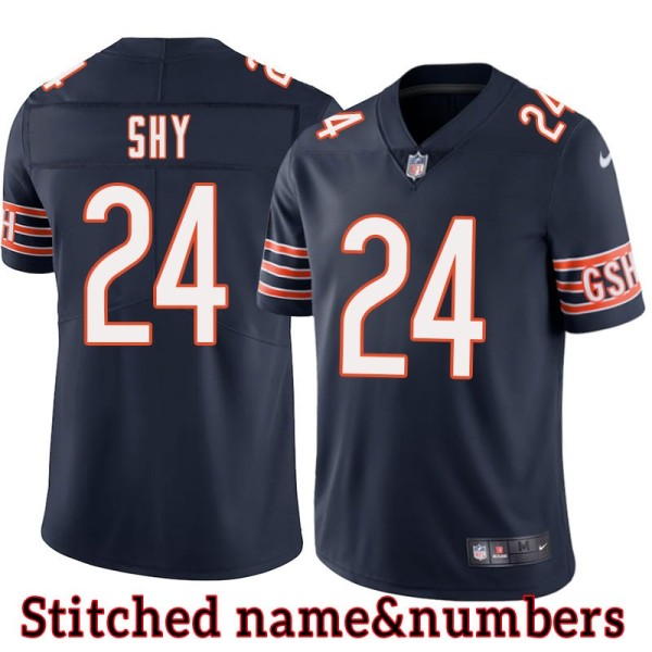 Navy Home Don Shy Jersey Chicago Bears #24