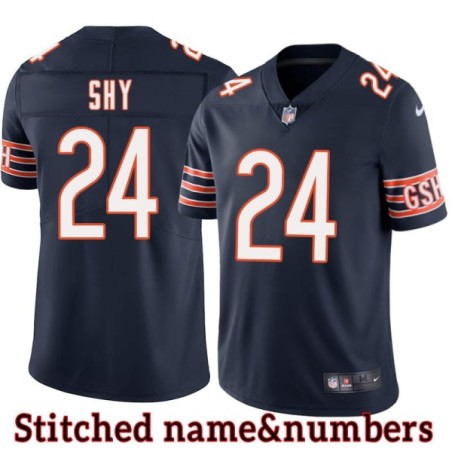 Navy Home Don Shy Jersey Chicago Bears #24