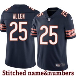 Navy Home Armando Allen Jersey Chicago Bears #25