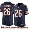 Navy Home Chuck Apolskis Jersey Chicago Bears #26