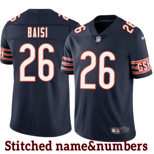 Navy Home Al Baisi Jersey Chicago Bears #26