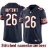 Navy Home Al Hoptowit Jersey Chicago Bears #26