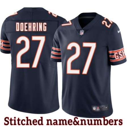 Navy Home John Doehring Jersey Chicago Bears #27