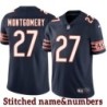 Navy Home Randy Montgomery Jersey Chicago Bears #27