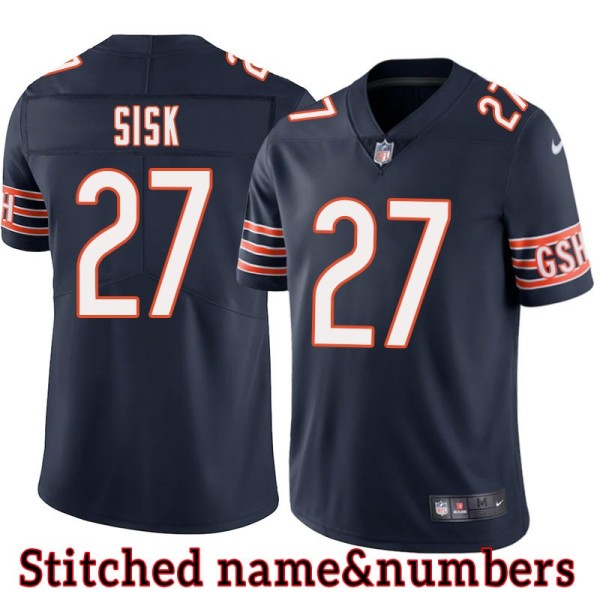 Navy Home John Sisk Jersey Chicago Bears #27
