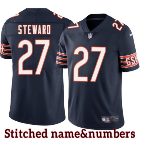 Navy Home Reddy Steward Jersey Chicago Bears #27