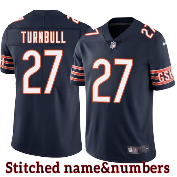 Navy Home Nick Turnbull Jersey Chicago Bears #27