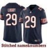 Navy Home Vaughn Lusby Jersey Chicago Bears #29