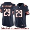Navy Home Gus Mastrogany Jersey Chicago Bears #29