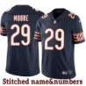 Navy Home McNeil Moore Jersey Chicago Bears #29