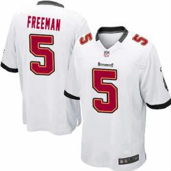 [NEW,Game] Josh Freeman Football Jersey -Tampa Bay #5 FOOTBALL Jerseys(White)
