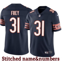 Navy Home Isaiah Frey Jersey Chicago Bears #31