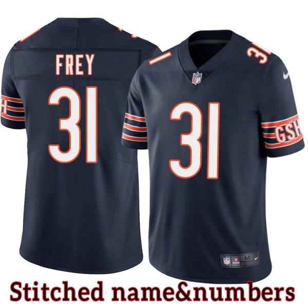 Navy Home Isaiah Frey Jersey Chicago Bears #31