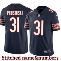 Navy Home Chris Prosinski Jersey Chicago Bears #31