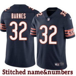 Navy Home Marlon Barnes Jersey Chicago Bears #32