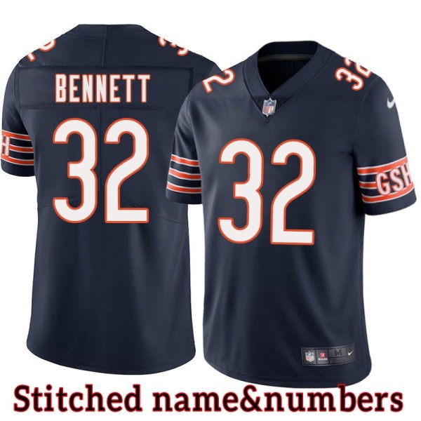 Navy Home Edgar Bennett Jersey Chicago Bears #32