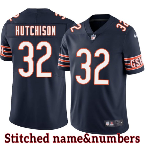 Navy Home Anthony Hutchison Jersey Chicago Bears #32