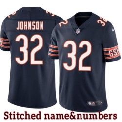Navy Home Leon / Todd Johnson Jersey Chicago Bears #32