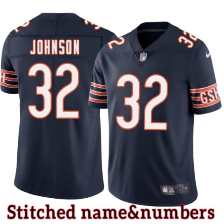 Navy Home Leon / Todd Johnson Jersey Chicago Bears #32