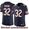 Navy Home Garland Rivers Jersey Chicago Bears #32