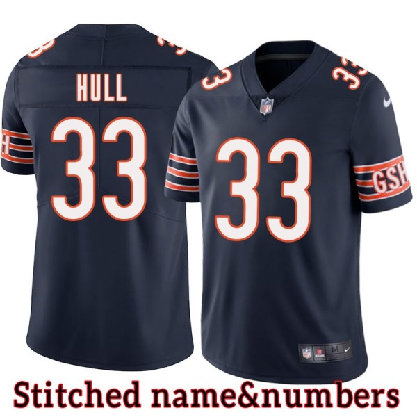 Navy Home Mike Hull Jersey Chicago Bears #33