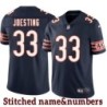 Navy Home Herb Joesting Jersey Chicago Bears #33