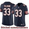 Navy Home Charles Tillman Jersey Chicago Bears #33