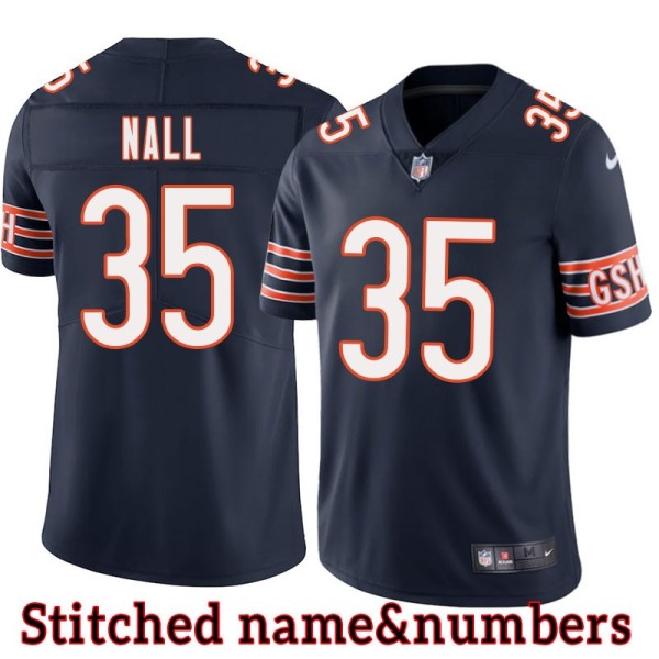 Navy Home Ryan Nall Jersey Chicago Bears #35