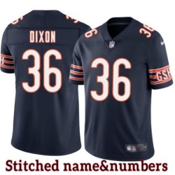 Navy Home Ahmad Dixon Jersey Chicago Bears #36