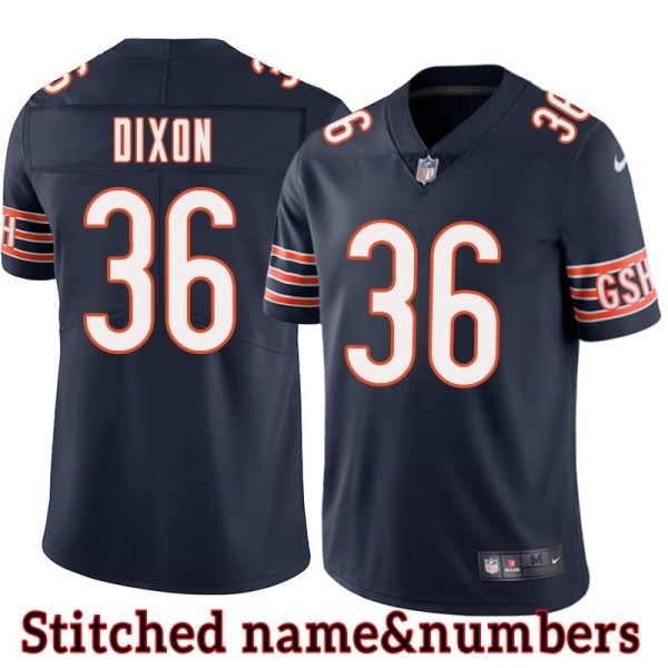 Navy Home Ahmad Dixon Jersey Chicago Bears #36