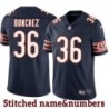 Navy Home Tom Donchez Jersey Chicago Bears #36