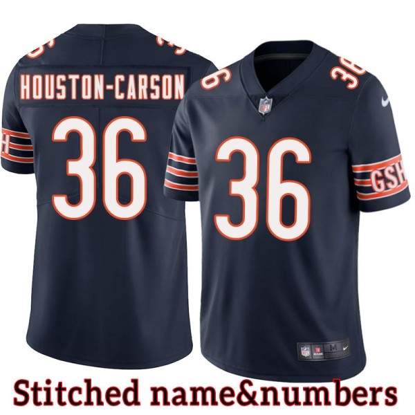 Navy Home DeAndre Houston-Carson Jersey Chicago Bears #36