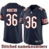 Navy Home Jack Morton Jersey Chicago Bears #36