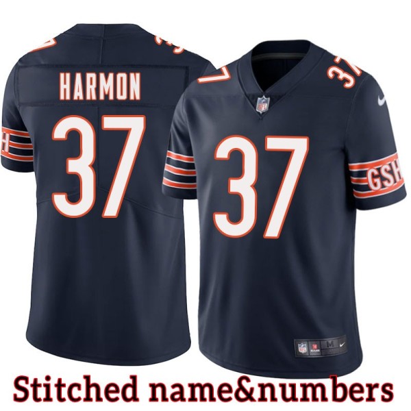 Navy Home Duron Harmon Jersey Chicago Bears #37