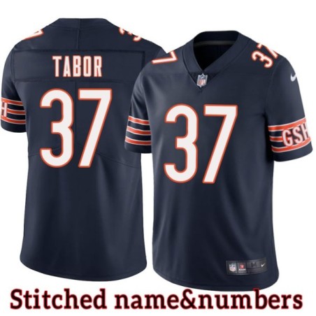 Navy Home Teez Tabor Jersey Chicago Bears #37