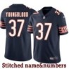 Navy Home George Youngblood Jersey Chicago Bears #37