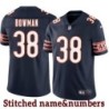 Navy Home Zackary Bowman Jersey Chicago Bears #38