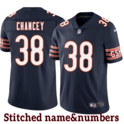 Navy Home Robert Chancey Jersey Chicago Bears #38