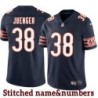 Navy Home Dave Juenger Jersey Chicago Bears #38