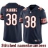 Navy Home Danieal Manning Jersey Chicago Bears #38