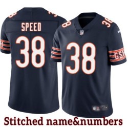 Navy Home Ameer Speed Jersey Chicago Bears #38