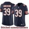 Navy Home Ralph Anderson Jersey Chicago Bears #39