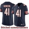 Navy Home John Schiechl Jersey Chicago Bears #41