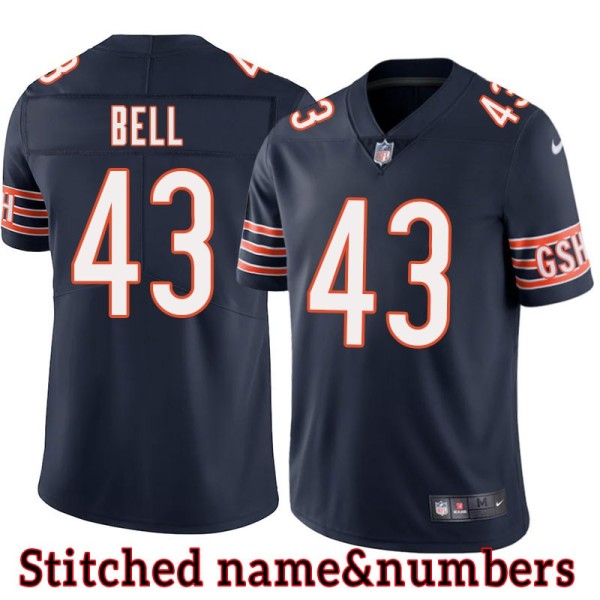 Navy Home Joique Bell Jersey Chicago Bears #43