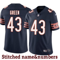 Navy Home Michael Green Jersey Chicago Bears #43