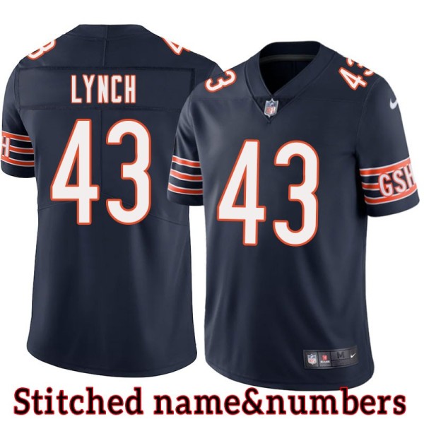 Navy Home Lorenzo Lynch Jersey Chicago Bears #43