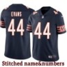 Navy Home Earl Evans Jersey Chicago Bears #44