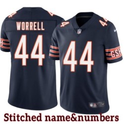 Navy Home Cameron Worrell Jersey Chicago Bears #44
